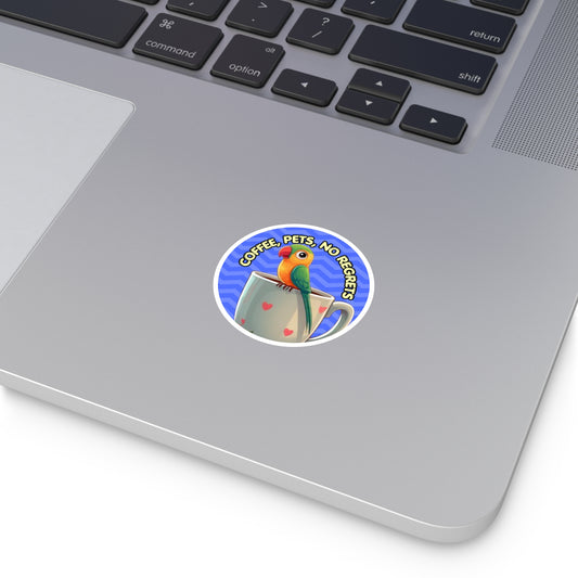 Coffee Bird Sticker